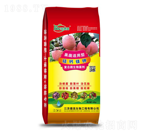 果蔬適用型硅鈣鎂鉀復(fù)合微生物菌劑-德高生物
