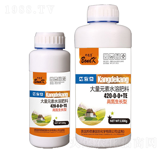 高氮生長型大量元素水溶肥料420-0-0+TE-威力施