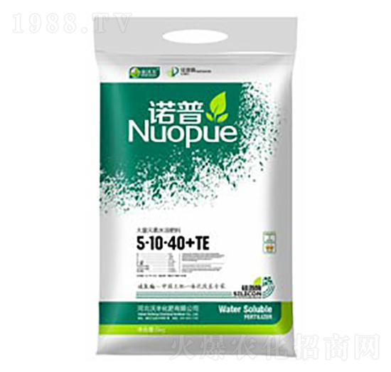 大量元素水溶肥料5-10-40+TE-諾普-沃豐化肥