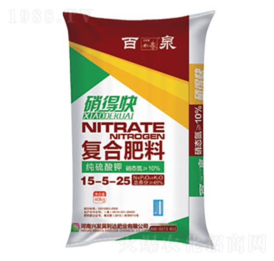 純硫酸鉀復(fù)合肥料15-5-25-百泉-興發(fā)昊利達(dá)
