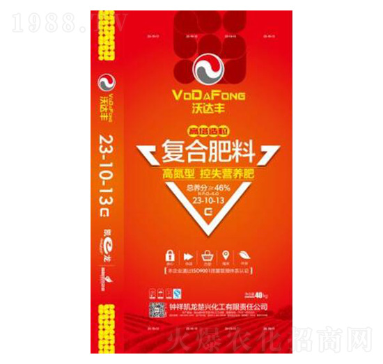 高氮控失營(yíng)養(yǎng)型復(fù)合肥料23-10-13-凱龍化工
