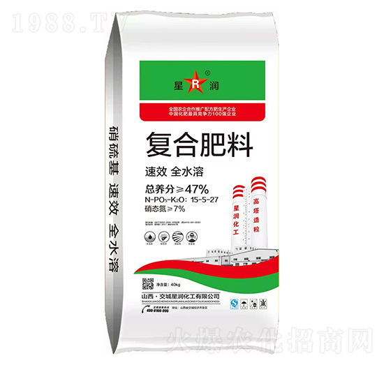 復(fù)合肥料15-5-27-星潤(rùn)化工
