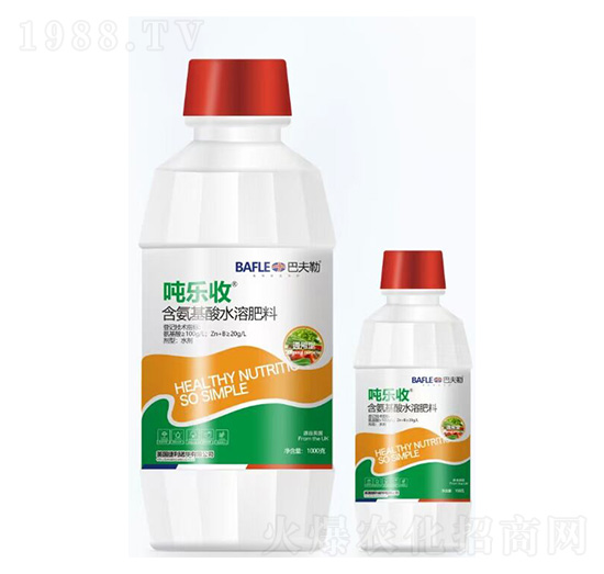 含氨基酸水溶肥料-噸樂(lè)收-捷利諾華