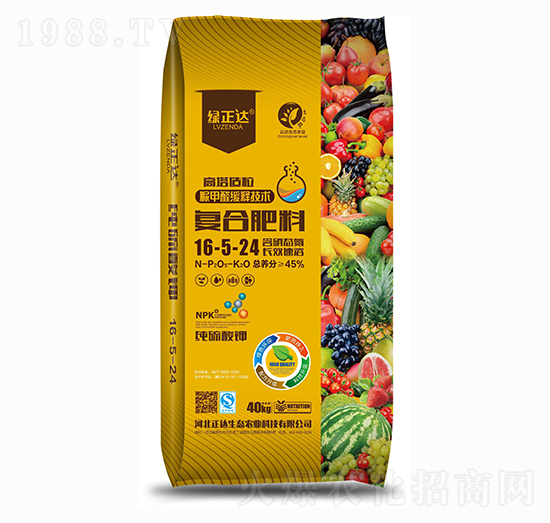 復(fù)合肥料16-5-24 綠正達