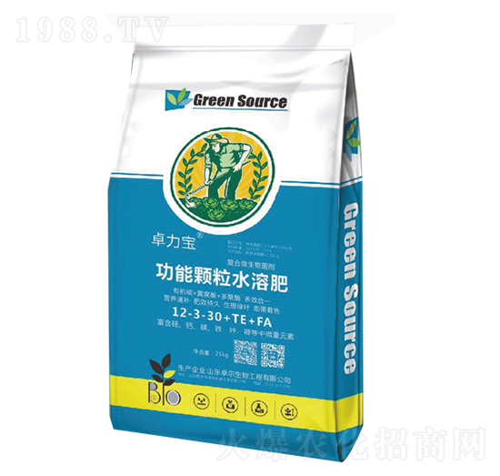 功能顆粒水溶肥12-3-30+TE+FA 卓力寶 榕順農(nóng)業(yè)