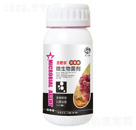 瓶裝灰霉病專用微生物菌劑-圣肥農(nóng)-中圣農(nóng)業(yè)