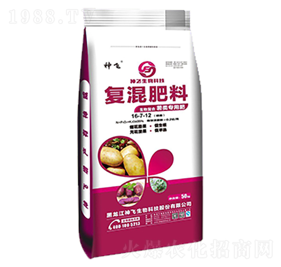 復(fù)混肥料16-7-12-神飛生物