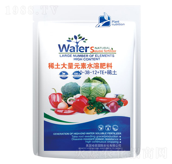 稀土大量元素水溶肥料10-38-12+TE-七竣州