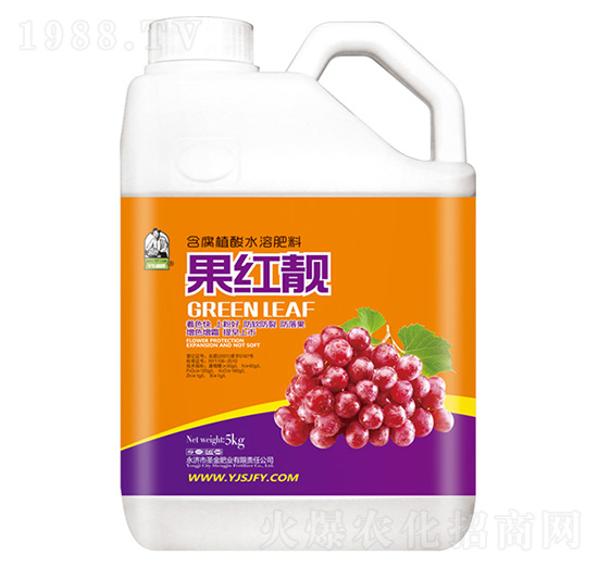 含腐植酸水溶肥料-果紅靚-圣金肥業(yè)