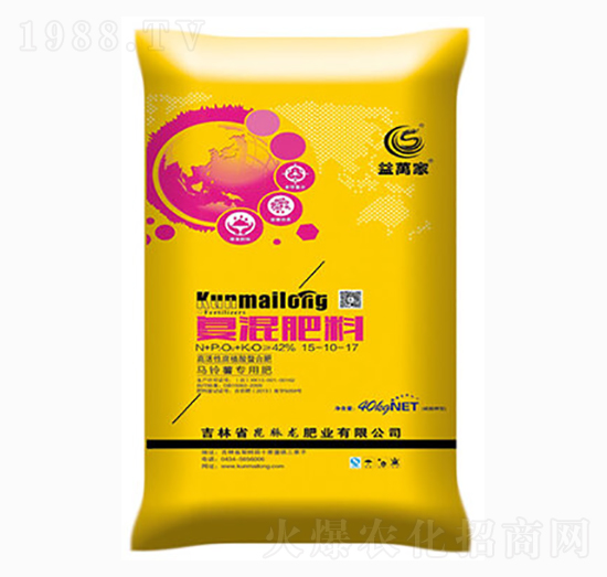 馬鈴薯專用復(fù)混肥料15-10-17-益萬家-昆脈龍肥業(yè)