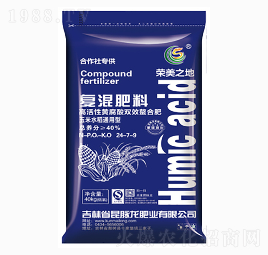 玉米水稻通用復(fù)混肥料24-7-9-榮美之地-昆脈龍肥業(yè)