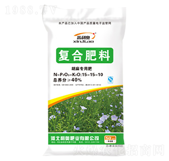 胡麻專(zhuān)用復(fù)合肥料15-15-10-利奧