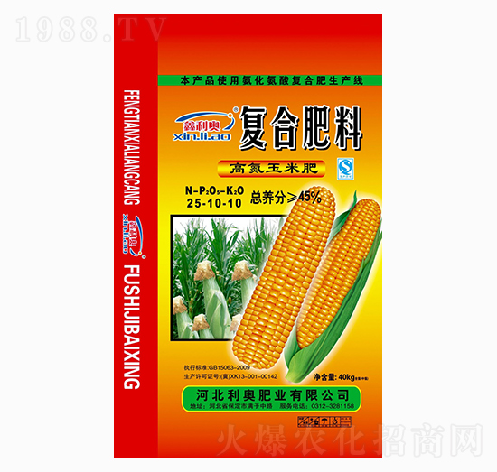 高氮玉米專(zhuān)用復(fù)合肥料25-10-10-利奧