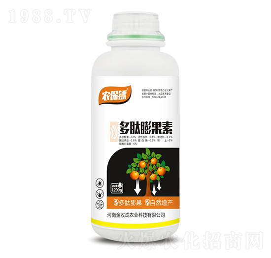 多肽膨果素-農(nóng)保鏢-金收成