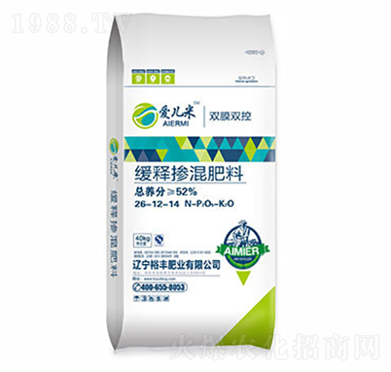 緩釋摻混肥料26-12-14-愛(ài)兒米雙膜雙控-裕豐肥業(yè)