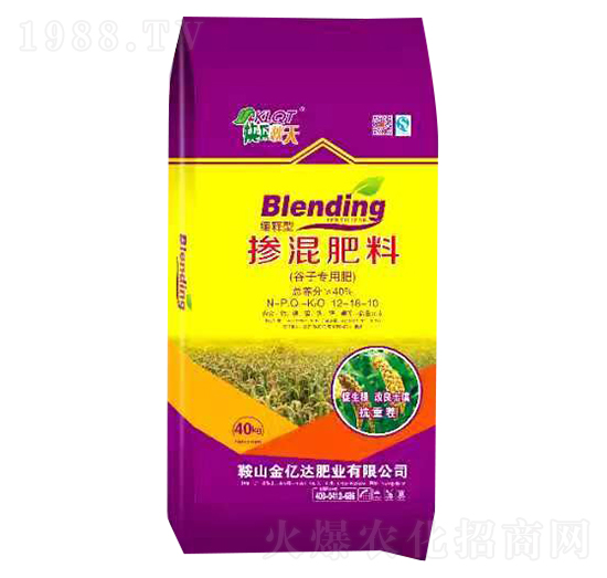 谷子專用摻混肥料12-18-10-撒金秋-金億達(dá)肥業(yè)