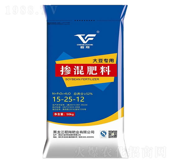 水稻專用摻混肥料15-25-12-程翔肥業(yè)
