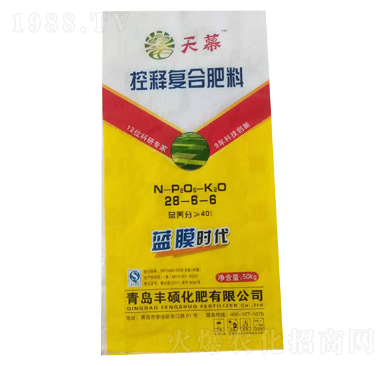 控釋復(fù)合肥料28-6-6-天幕-長河