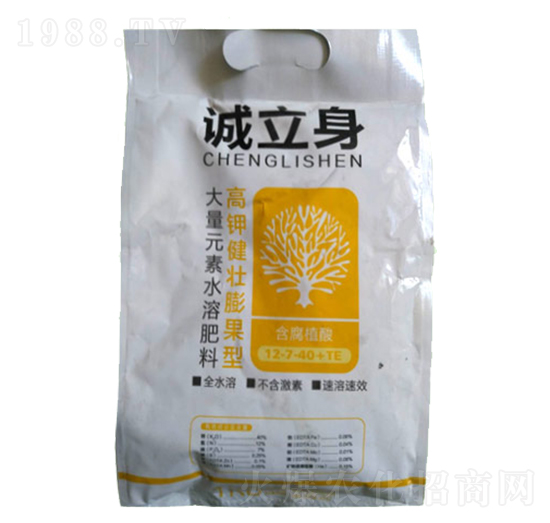 高鉀健壯膨果型大量元素水溶肥料-誠立身-禾寶源肥業(yè)