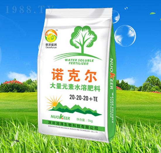 大量元素水溶肥料20-20-20+TE-諾克爾-潤澤生物