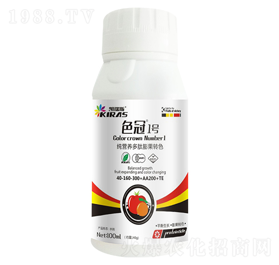 純營(yíng)養(yǎng)多肽膨果轉(zhuǎn)色-色冠1號(hào)-凱瑞斯