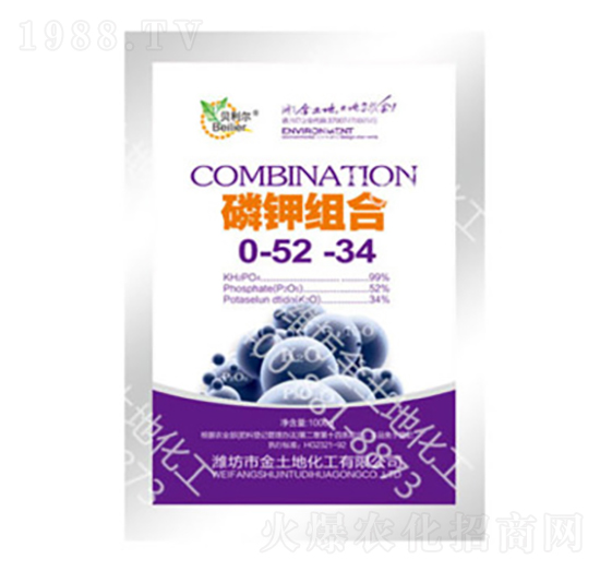 磷鉀組合0-52-34-金土地