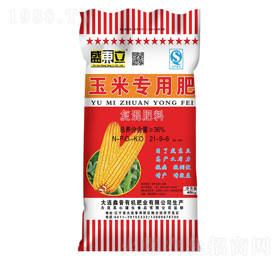 玉米專(zhuān)用復(fù)混肥料21-9-6-盛東立-鑫普