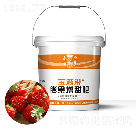 草莓專用膨果增甜肥-寶滋淋-金歲液體肥