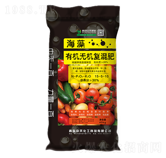 有機無機復(fù)混肥15-5-10-青島中天