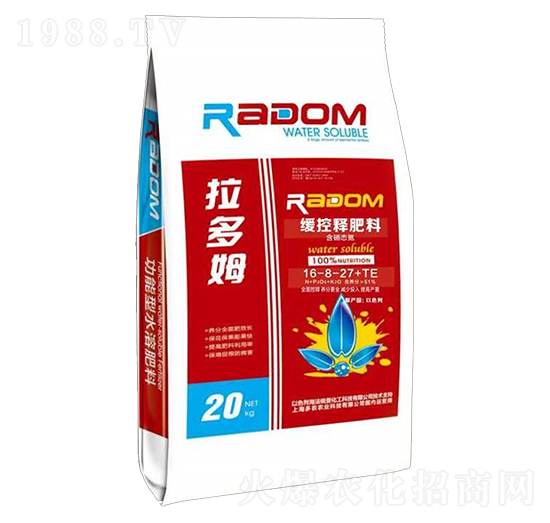緩控釋肥料16-8-27+TE-拉多姆-多農(nóng)農(nóng)業(yè)