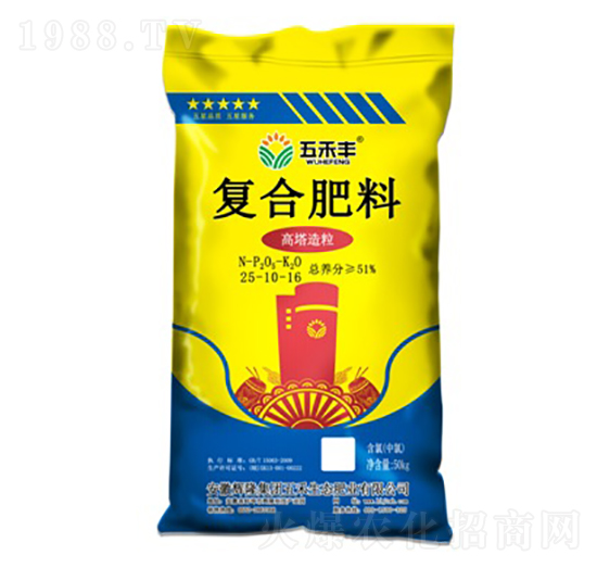 高塔復(fù)合肥料25-10-16-五禾豐-五禾生態(tài)
