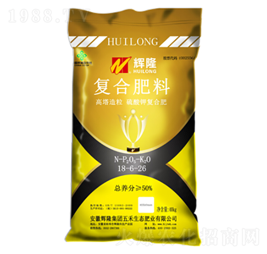 復合肥料18-6-26-輝隆-五禾生態(tài)