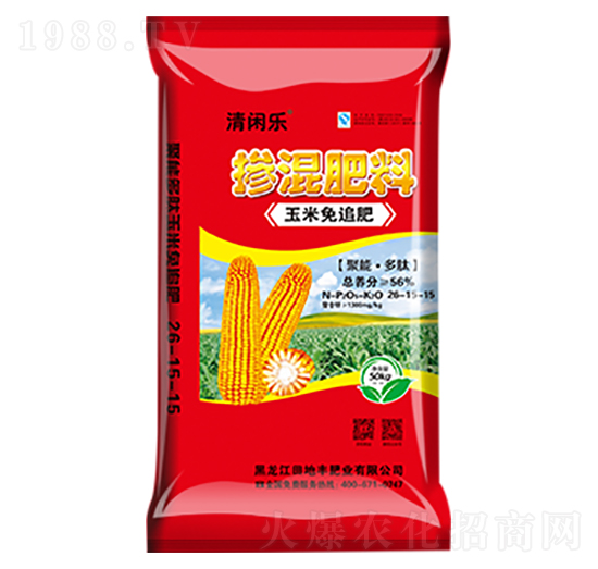摻混肥料26-15-15-清閑樂-田地豐肥業(yè)