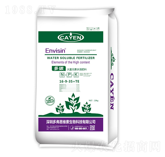 多碳·大量元素水溶肥16-9-35+TE-多弗恩維素