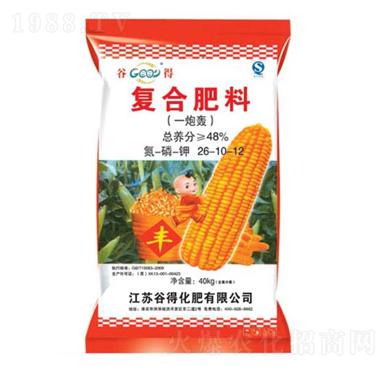 復(fù)合肥料26-10-12-一炮轟-谷得