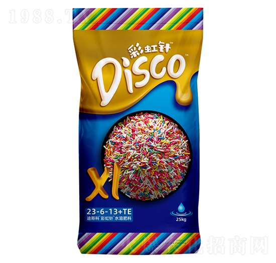 彩虹針水溶肥料23-6-13+TE-迪斯科
