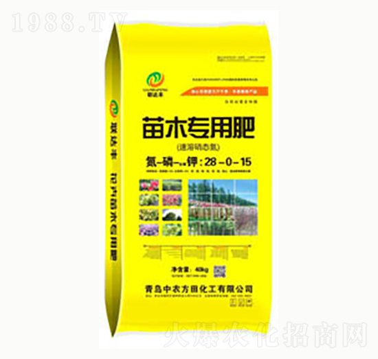 苗木專用肥28-0-15-聯(lián)達豐-中農(nóng)方田