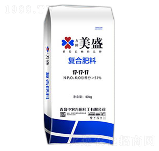 復合肥料17-17-17-美盛-中農(nóng)方田