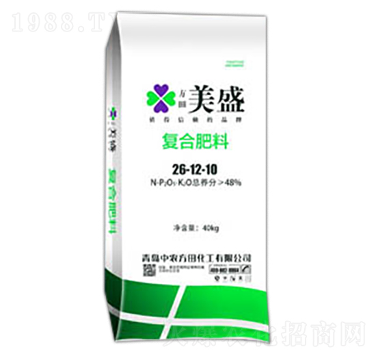 復(fù)合肥料26-12-10-美盛-中農(nóng)方田