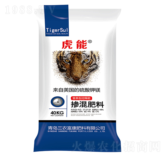 營養(yǎng)型控釋摻混肥料17-12-19-虎能-三農(nóng)富康