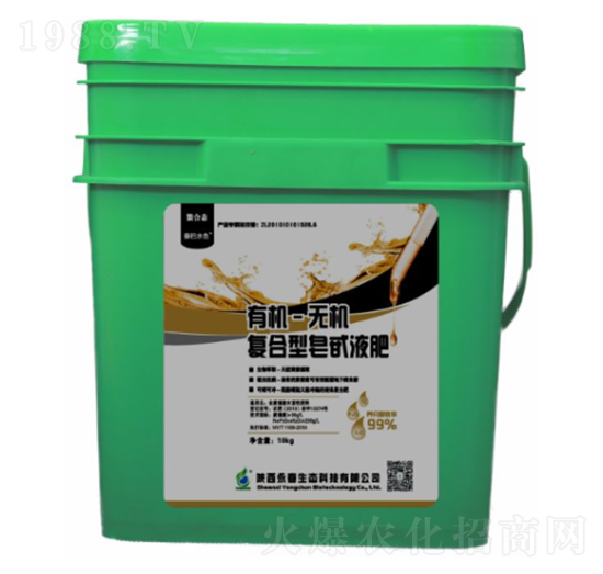 有機-無機復合型皂甙液肥平衡型-永春生態(tài)