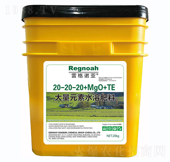 ����Ԫ��ˮ�ܷ�20-20-20+MgO+TE-�׸��Z��-��ȶ�