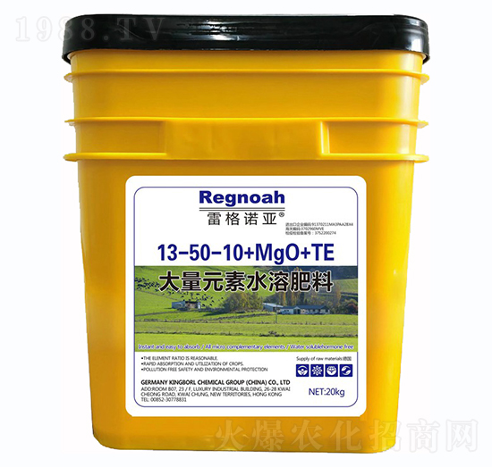 ����Ԫ��ˮ�ܷ�13-50-10+MgO+TE-�׸��Z��-��ȶ�