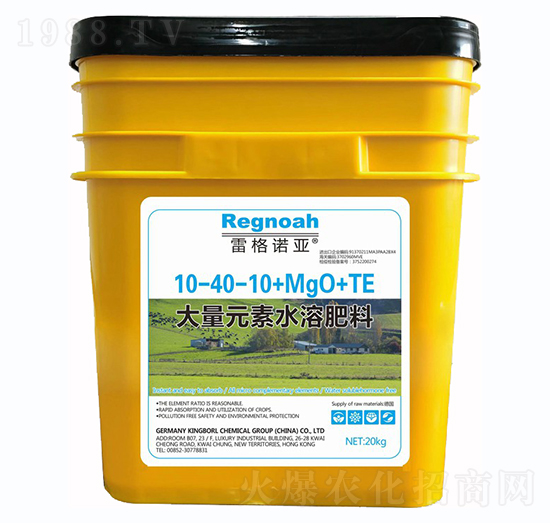 ����Ԫ��ˮ�ܷ�10-40-10+MgO+TE-�׸��Z��-��ȶ�