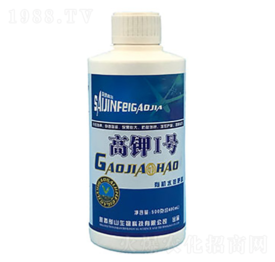 有機水溶肥料-高鉀一號-彤山生物