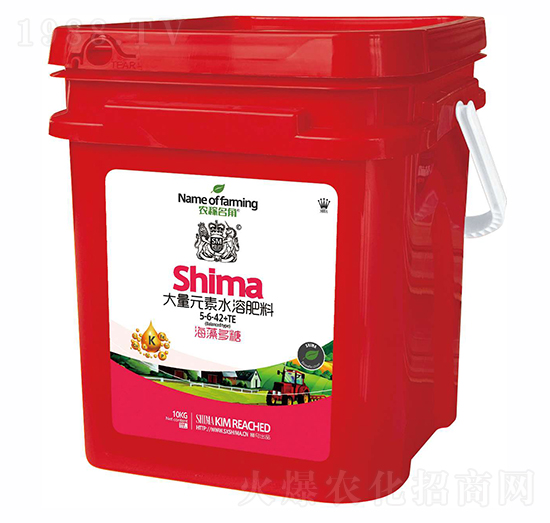 大量元素水溶肥料5-6-42+TE-海藻多糖-獅馬肥業(yè)