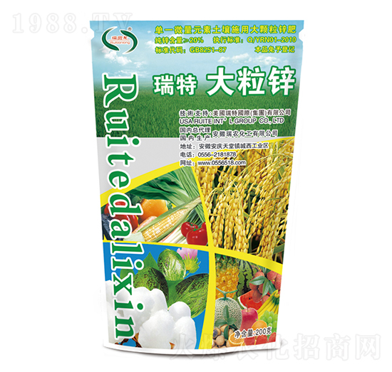 瑞特大粒鋅-瑞農化工