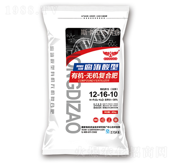 腐殖酸型有機(jī)無(wú)機(jī)復(fù)合肥料12-16-10-富農(nóng)科技