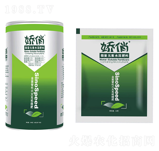 嬌俏微量元素水溶肥-潤杰農科