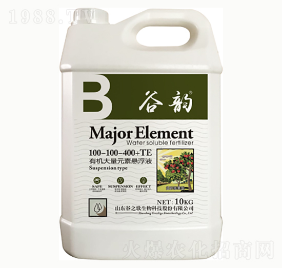 有機(jī)大量元素懸浮液100-100-400+TE-谷韻-谷之歌